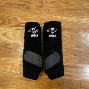 Black Professionals Choice Sports Boots for Horses